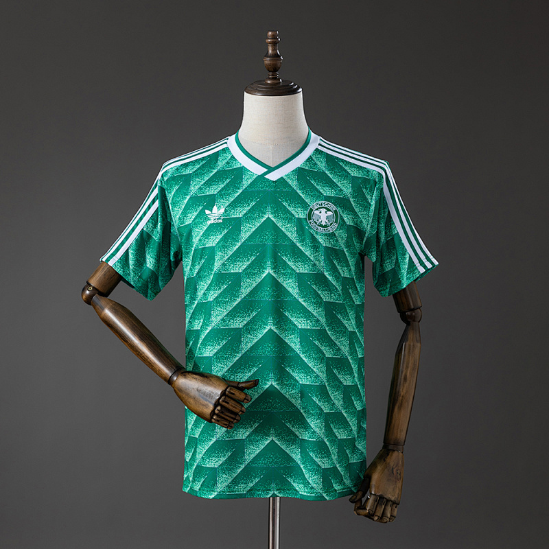 Camiseta retro de visitante de Alemania 90-91, tallas S-XXL